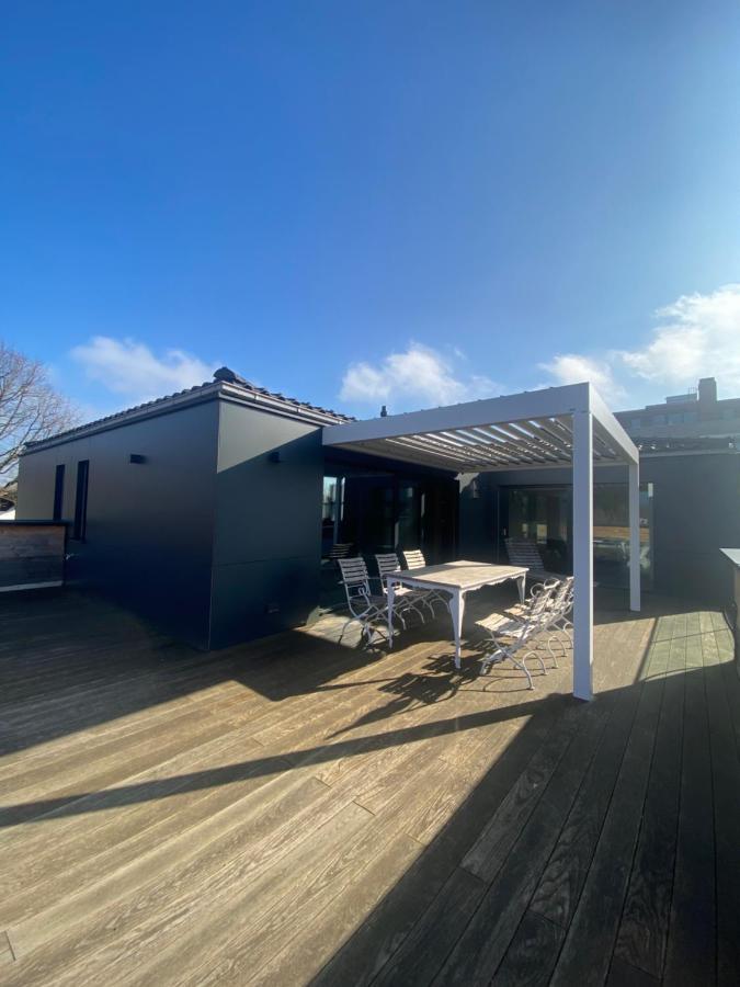 Moderne Ferienwohnung Stephanskirchen Buitenkant foto